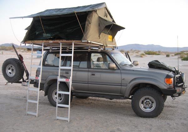 4x4 Car Rental With Family Tent